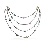 Eve's Addiction Sterling Silver Multi-Colored CZ's by the Yard