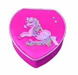 from Great Gizmos Pink Poppy Pretty Pony Heart Jewel Box - Hot Pink