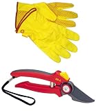 WOLF Garten RRL Comfort Bypass Pruner Large w/ FREE Gloves 7260000Q