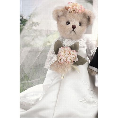 41821HHA3KL Mrs. Lovington Teddy Bear Bride by Bearington