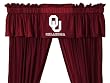 NCAA Oklahoma Sooners - 5pc Jersey Drapes Curtains and Valance Set