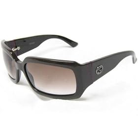 Gucci Sunglasses GG 2593 S BMWS2 Mocha Taupe Brown Frame with Fuchsia Stripes and Brown Gradient...