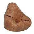Leather Extra Large Leather Luxe Beanbag By Elite Furniture