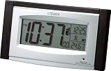 目覚し時計 CITIZEN (シチズン) 目覚し時計 パルデジットソーラーコンビ 温度表示 デジタル 電波時計 8RZ097-023