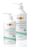 Sunzze Tee Baum beruhigende balsamische Nachbehandlungs Lotion, entfernt Wachsrückstände, Flasche 250 ml