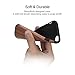 iPhone 7 Plus Case, ROCK [Grained] - Rose Wood [Origin][Non Slip] [Built-in Magnetic Metal Plate] [Wood Tactile] [Natural Wood and TPU Rubber] [Fingerprint Free] Case For Apple iPhone 7 Plus