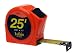 Lufkin HV1425 1-Inch x 25 Hi-Viz Orange Power Return Tape Measure