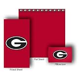 Georgia Bulldogs NCAA Sheet Set (Full/Queen)