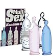 Orion 415421 Secura Kondom-Sortiment aus 4 Sorten mit je 6 St�ck: Touch� (genoppt,gerippt), Blue Fantasy (blau mit Tutti-Frutti-Aroma), Heavy Rubber (extra dick) und Better-Sex-Line (superfeucht)
