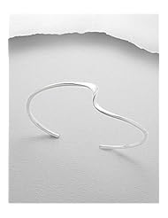 Cuff Bracelet In 92.5 Sterling Silver