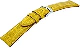 MORELLATO (モレラート) 時計バンド AMADEUS アマデウス 22mm イエロー クロコダイル U0518 052 097 022