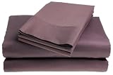 400-Thread-Count King Pillowcase Pair, Plum