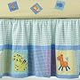 Safari Crib Dust Ruffle