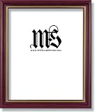 Frame for Picture Photo Diploma or Poster, Brown & Gold, style #608