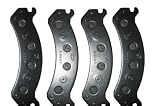 Chevrolet Silverado 1500 Ext Cab HD Crew Cab HD 4 Door HD Front Kit Ceramic Disc Brake Pads 2001 2002 2003 2004 2005 2006