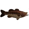 Largemouth Bass Fish 10" Plush Stuffed Animal Toy
