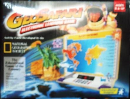 Geo Safari Electronic Learning Game