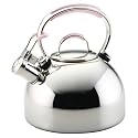 KitchenAid Cook For the Cure Limited Edition 2-Quart Stainless-Steel Teakettle with Pink Silicone