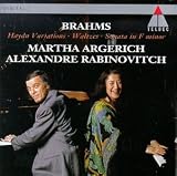 Brahms: Haydn Variations; Waltzes; Sonata in F minor