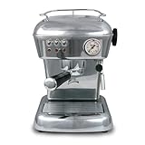 Ascaso DR.118 Dream 16-Bar-Pump Espresso Machine, Polished Aluminum