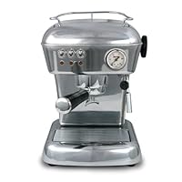 Ascaso DR.118 Dream 16-Bar-Pump Espresso Machine, Polished Aluminum