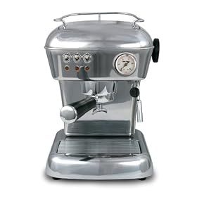 Ascaso DR.118 Dream 16-Bar-Pump Espresso Machine, Polished Aluminum by Ascaso