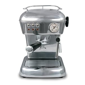 Ascaso DR.118 Dream 16-Bar-Pump Espresso Machine, Polished Aluminum by 