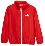 Puma Boys 2-7 Toddler Packable Windbreaker,Red,4T