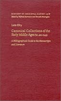 Canonical Collections of the Early Middle Ages (Ca.400-1140): A Bibliographical Guide to the Manuscripts and Literature (History of Medieval Canon Law)