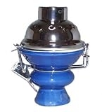 Produkt-Bild: Chinesischer/Nibo Tabakkopf glasiert mit Deckel, blau