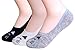 QBSM 3 Pack Womens Cute Cat Socks Cotton Crew Socks No Show Liners Low Cut Socks