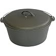 Cajun Cookware Dutch Ovens 9 Quart Cast Iron Dutch Oven
