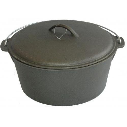 Cajun Cookware Dutch Ovens 16 Quart Cast Iron Dutch Oven Cajun Cookware Dutch Ovens 16 Quart Cast Iron Dutch Oven