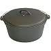 Cajun Cookware Dutch Ovens 9 Quart Cast Iron Dutch Oven