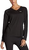 Reebok Women's Play Dry Inverted Long Sleeve Top