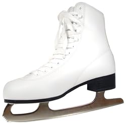 American Athletic Girls Leather Lined Figure Skates