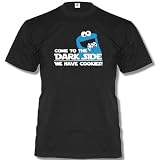 Produkt-Bild: COME TO THE DARK SIDE - WE HAVE COOKIES... Herren T-Shirt Gr. S bis XXL