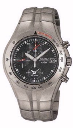Seiko Men's Alarm Chronograph Watch SNA067 Seiko Men's Alarm Chronograph Watch SNA067