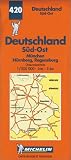 Michelin Germany Southeast Map No. 420 (Michelin Maps & Atlases)