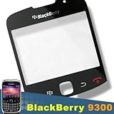 Original Blackberry 9300 9330 Replacement Lens Glass LCD Cover Black