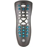 GE RM-24906 4-DEVICE Universal Remote with Glow-in-the-dark Keys