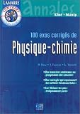 100 exos corrig�s de physique - chimie