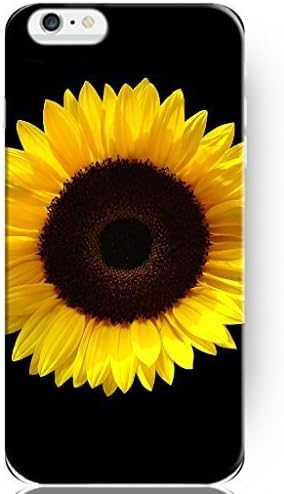 SPRAWL New Fashion Creative Vintage Design 4.7 Inch Apple Iphone 6 Flower Case -- Golden Sunflower in Black