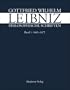 Gottfried Wilhelm Leibniz. Philosophische Schriften 1