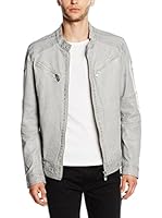 Bruno Banani Cazadora Piel (Gris)