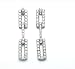 Diamond Earrings Fine Earrings 1.10k G.V.V.S Brilliant Diamonds on 18k White Gold Damiani Style Design Made In Italy Matching Necklace and Bracelet Available
