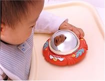 ベビーチェア専用 不思議の鏡で5分はもちます ゴハンまで