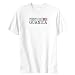 T-Shirt White Elegant Flag 