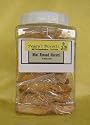One Pound of individually wrapped mini Almond Biscotti in a Re-fillable Plastic Jar from Peggy's Biscotti