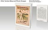Historic Framed Theater Poster (M), TITLE: George Thatchers Minstrels allied with Rich/Harris Comedy Co in